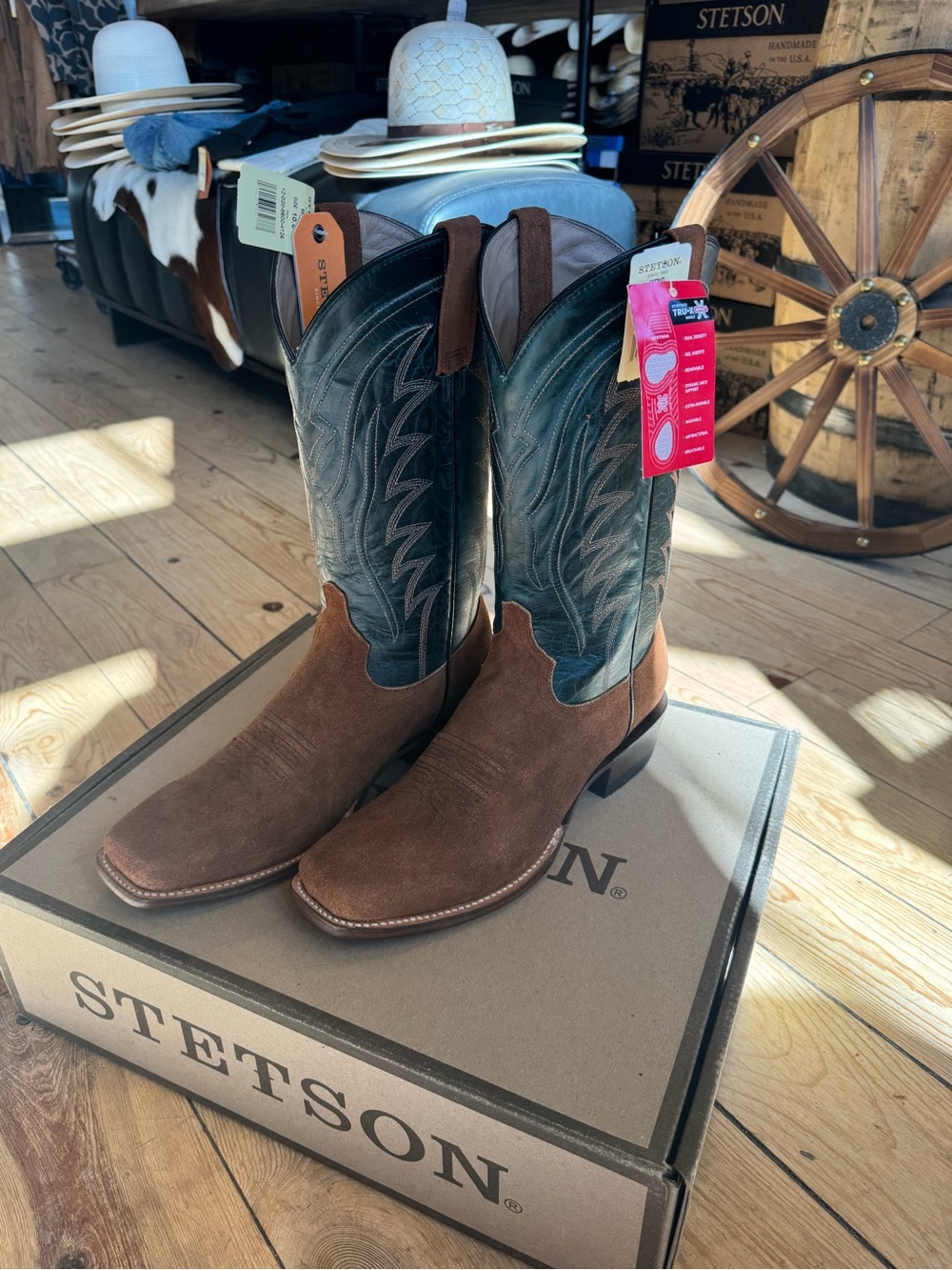 Stetson Men’s Two Tone Tobias Boots